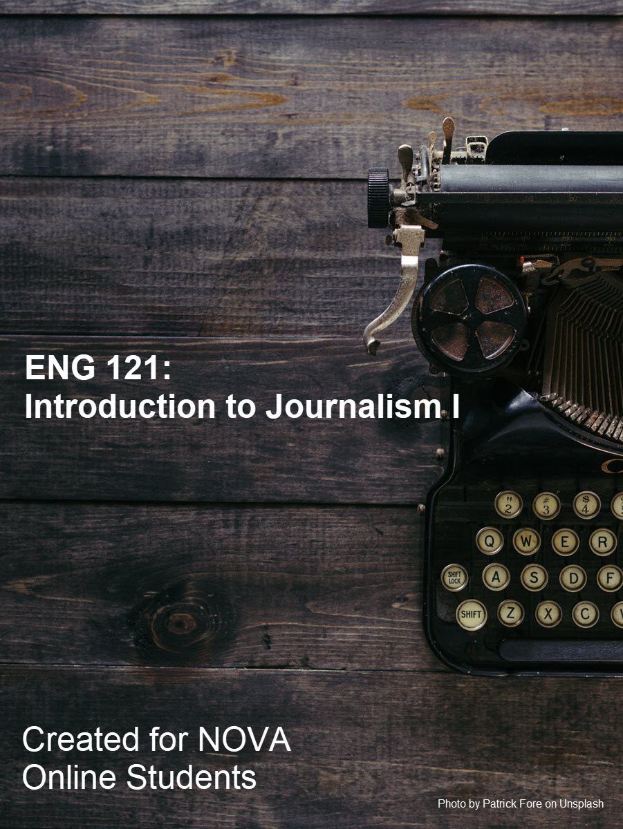 Cover image for Introduction to Journalism I