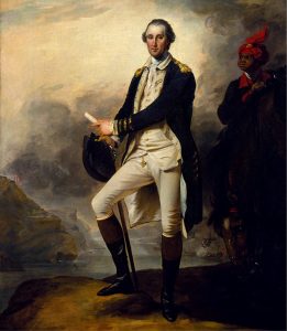 Portrait of George Washington painted by John Trumbull