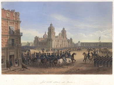 Painting of General Scott’s Entrance into Mexico (1851)